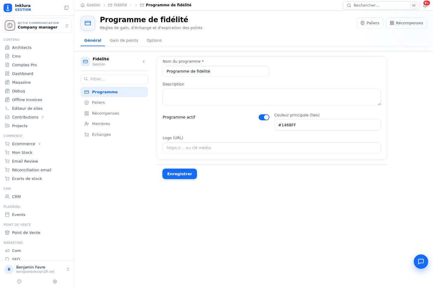 Fidélité — Program